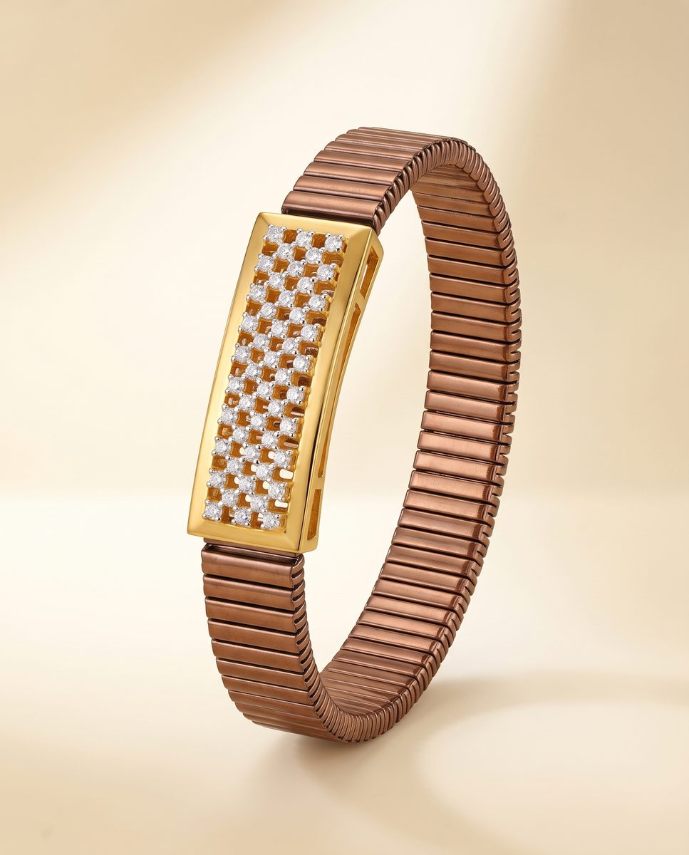 Darshan Jewels Men's Gold Bracelet - 6Bracelet