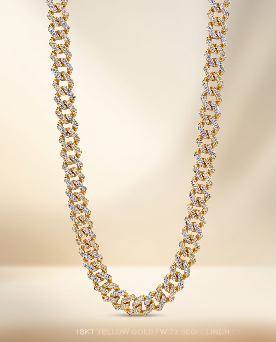 Darshan Jewels Men's Gold Chain - 2 Chain