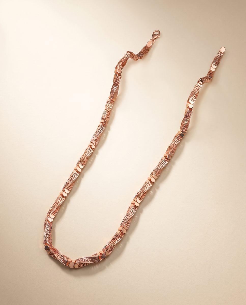 Darshan Jewels Men's Gold Chain - 3 Chain