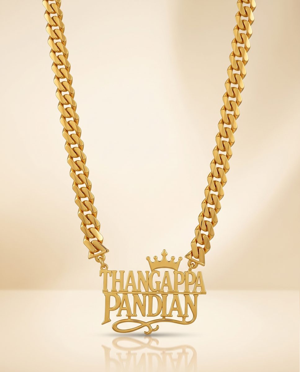 Darshan Jewels Men's Gold Chain - 4 Chain
