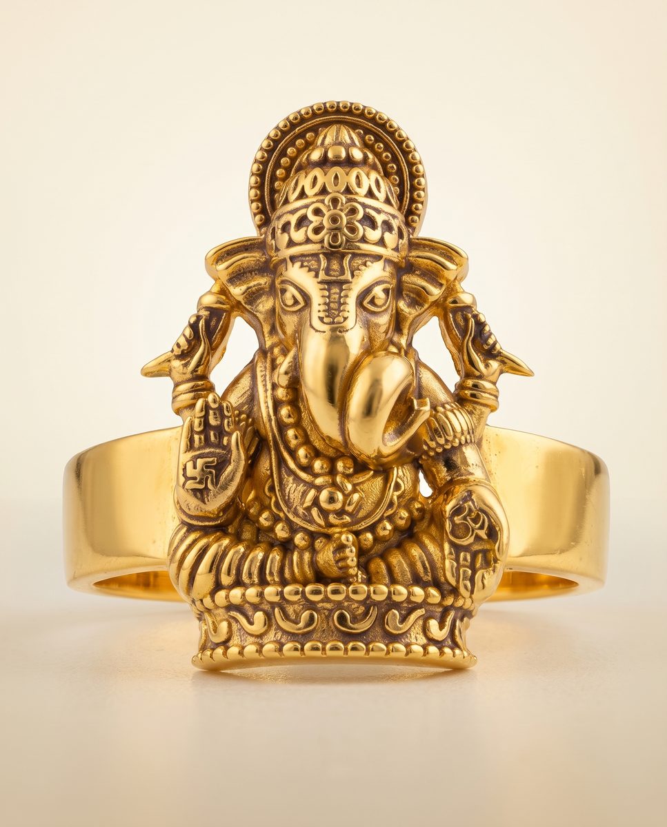 Darshan Jewels Men's Gold Rings - 1 Ring