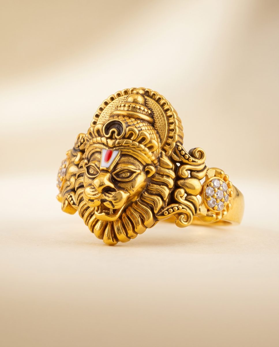 Darshan Jewels Men's Gold Rings - 6 Ring